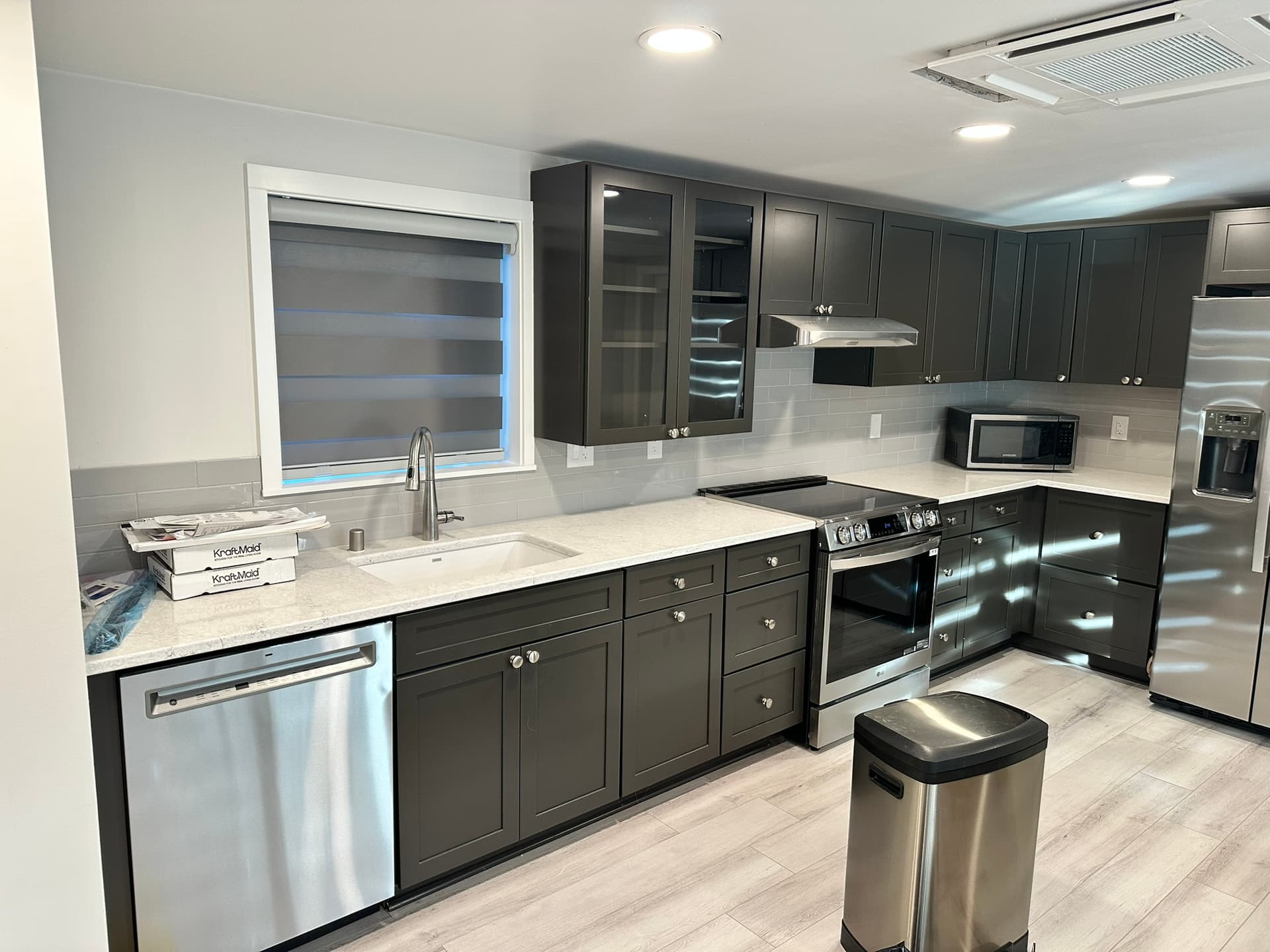 Bathroom exhaust fan installation in Tacoma home